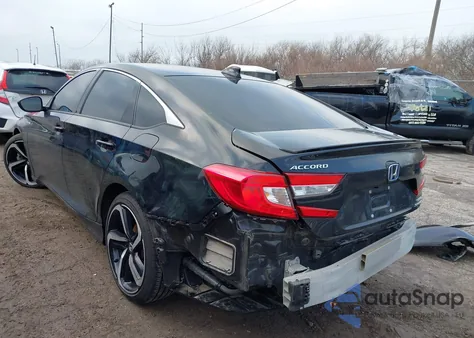 2022 Honda Accord Hybrid Sport из США, поврежденный, VIN 1HGCV3F20NA028330